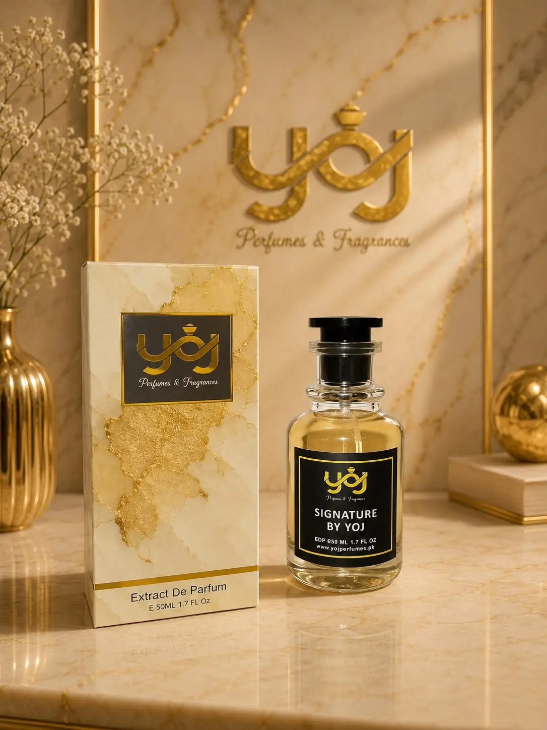 Signature by YOJ Men's Perfume – Premium 50ml Extrait De Perfume