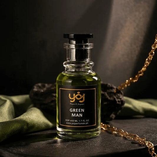 Green Man Perfume for Men | Premium Long Lasting Fragrance 50ml YOJ Perfume