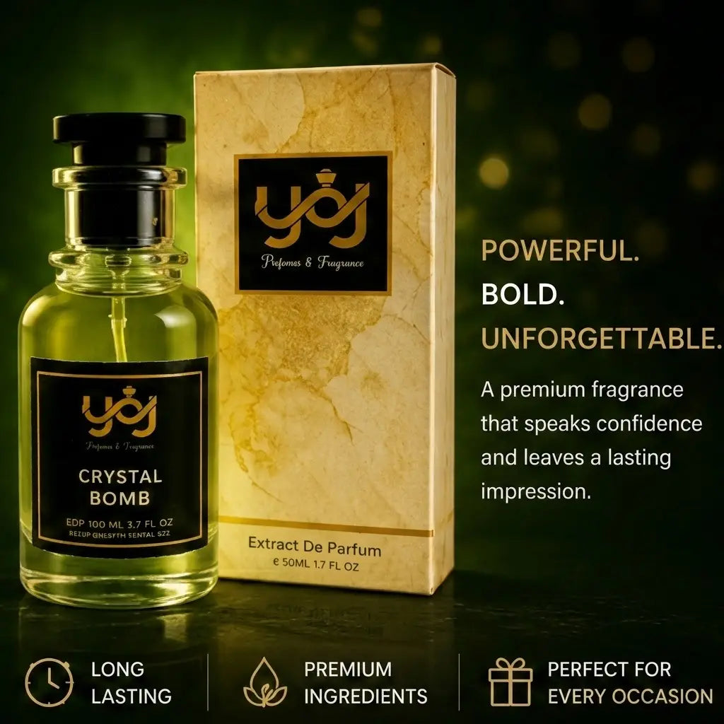 Crystal Bomb – Premium Ladies Perfume (50ml) YOJ Perfume