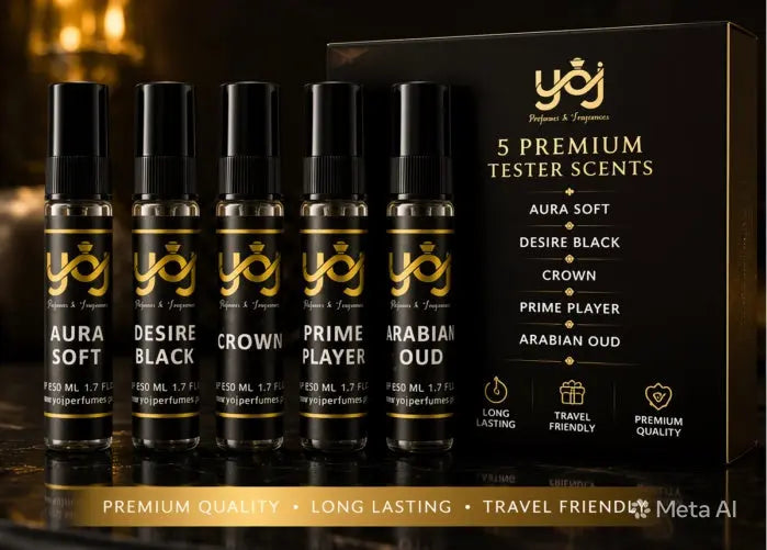 Men's Tester Collection | Premium Perfume Testers by YOJ Perfumes YOJ Perfume & Fragrances