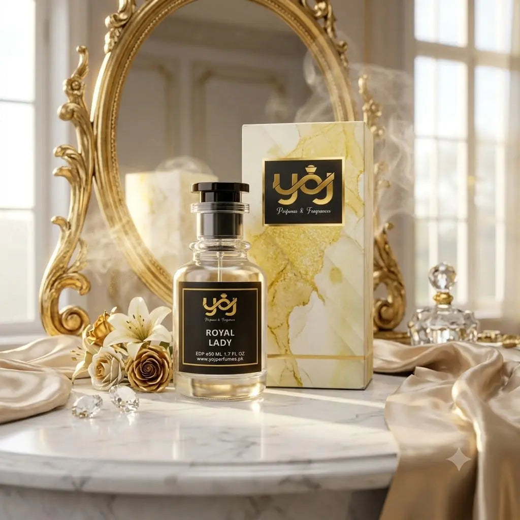 Royal Lady Women's Perfume by YOJ Perfumes – Premium 50ml Extrait De Parfum