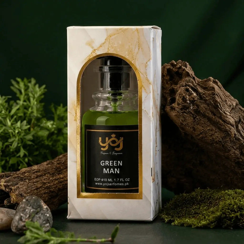 Green Man Perfume for Men | Premium Long Lasting Fragrance 50ml YOJ Perfume