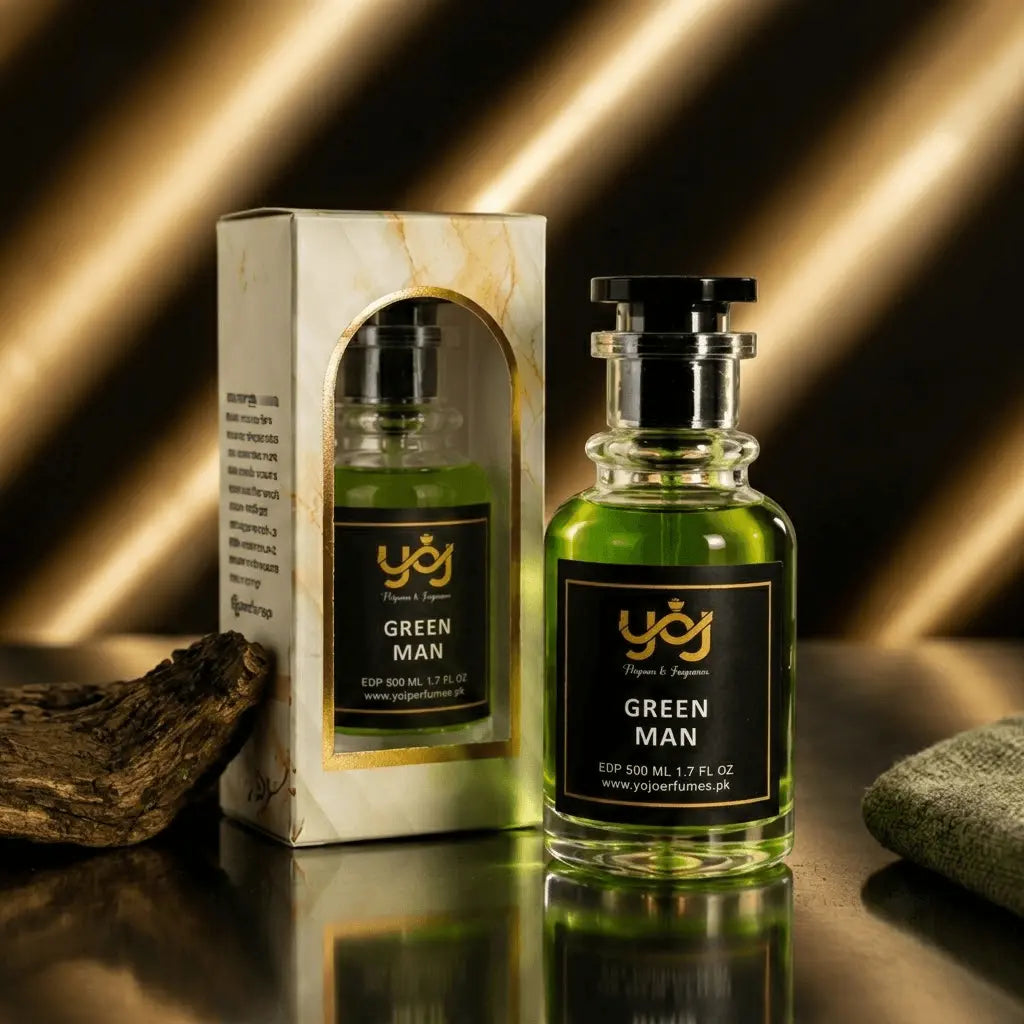 Green Man Perfume for Men | Premium Long Lasting Fragrance 50ml YOJ Perfume