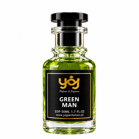 Green Man Perfume for Men | Premium Long Lasting Fragrance 50ml