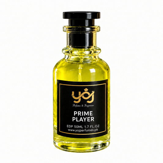 Premium Men's Fragrance | Prime Player 50ml | YOJ Perfumes