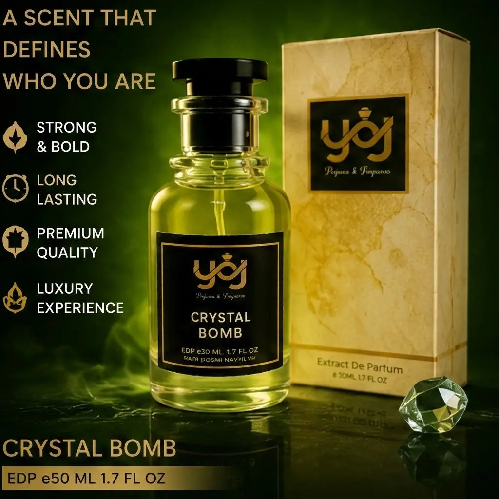 Crystal Bomb – Premium Ladies Perfume (50ml) YOJ Perfume