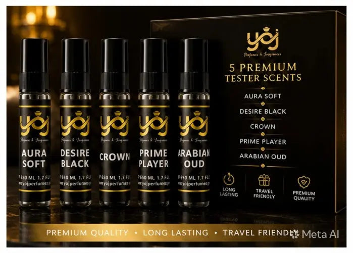 Men's Tester Collection | Premium Perfume Testers by YOJ Perfumes YOJ Perfume & Fragrances