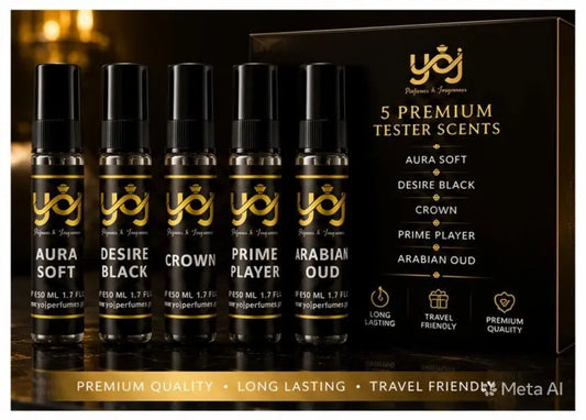 Men's Tester Collection | Premium Perfume Testers by YOJ Perfumes YOJ Perfume & Fragrances