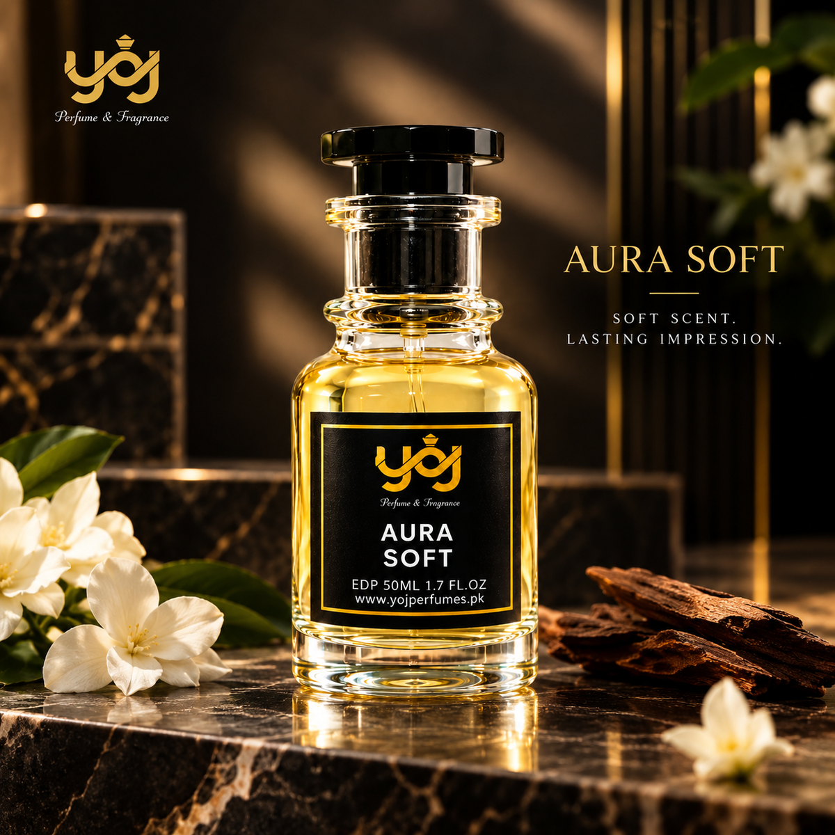 Aura Soft Perfume | Premium Fragrance – YOJ Perfumes
