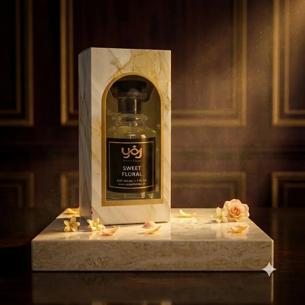 Sweet Floral Women's Perfume by YOJ Perfumes – Premium 50ml Extrait De Parfum