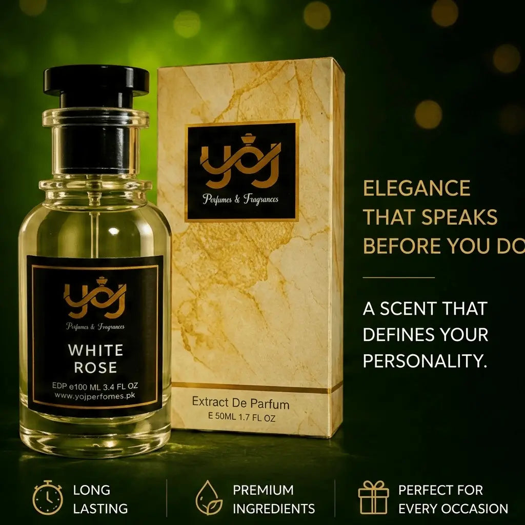 Premium white perfume White by YOJ Perfumes Pakistan